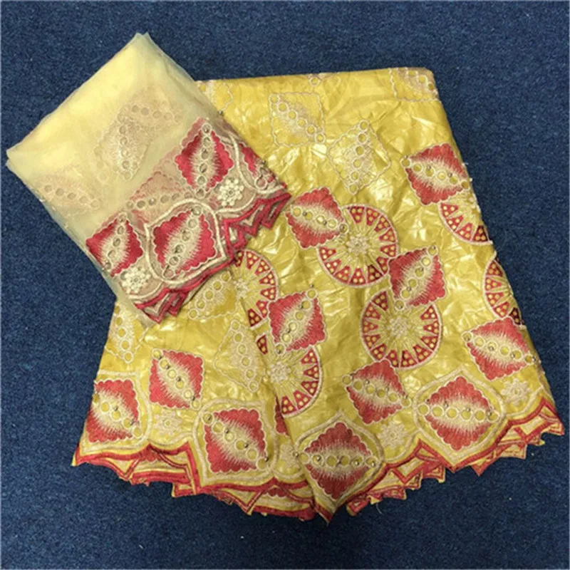 2018 Новый Дизайн Африканский Базен Riche Getzner ткани с бисером шнур кружевной