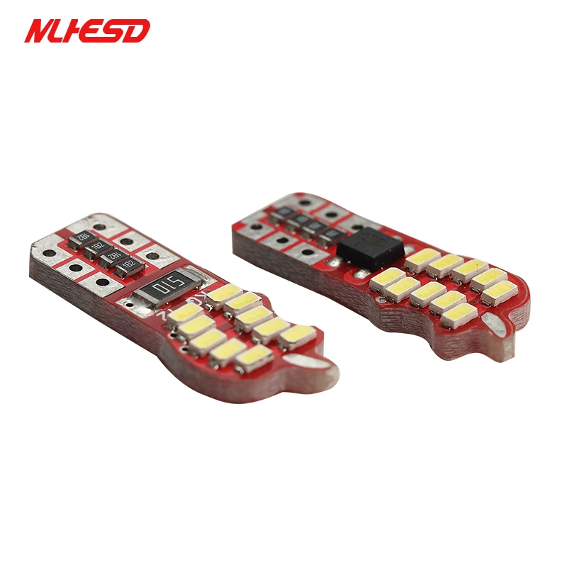

10pcs Newest Products Apple Type 12V 194 T10 3014 20smd W5W Car Clearance Led Lamp Canbus No Error For Interior Light