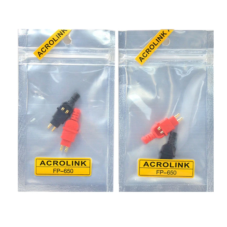 Обновленный адаптер ACROLINK для наушников HD580 HD600 HD650 с позолоченным покрытием 1 пара
