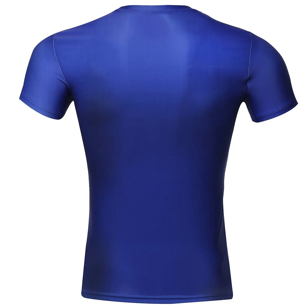 

Red Plume Men's Compression T-shirt, Sports Fitness Armor Short Sleeve Shirt , Men Superman T-shirt,
