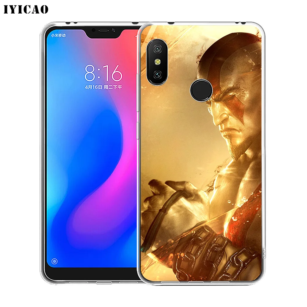 IYICAO God Of War game Мягкий силиконовый чехол для телефона Xiaomi Redmi 4A 5A 6A Note 7 6 5 Pro Plus 4X Prime