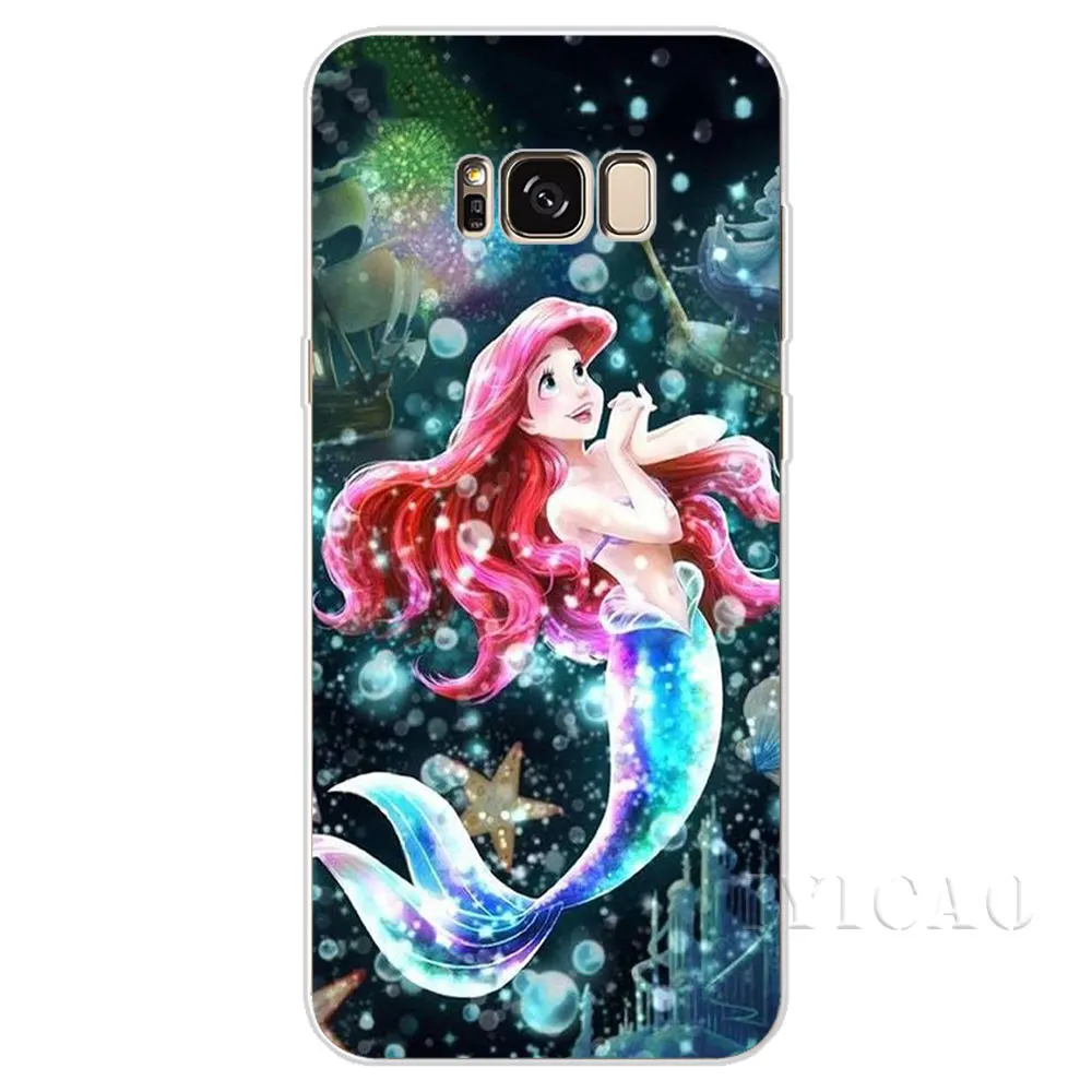 IYICAO с принтом Русалочка Ариэль жесткий чехол для Samsung Galaxy A3 A5 2015 2016 2017 A6 A7 A8 A9 плюс