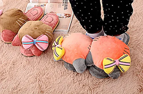 Новый рисунок Hello Kitty Для женщин девочек тонкий свет Домашние тапочки домашние