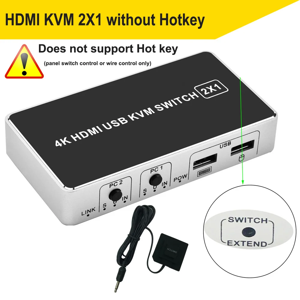 Квм переключатель USB HDMI 1 4 K квм порт 4/2 3840X2160P до мониторов для mac os. Windows