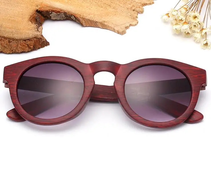 Солнцезащитные очки oculos новинка восстановленные древние деревянные женские