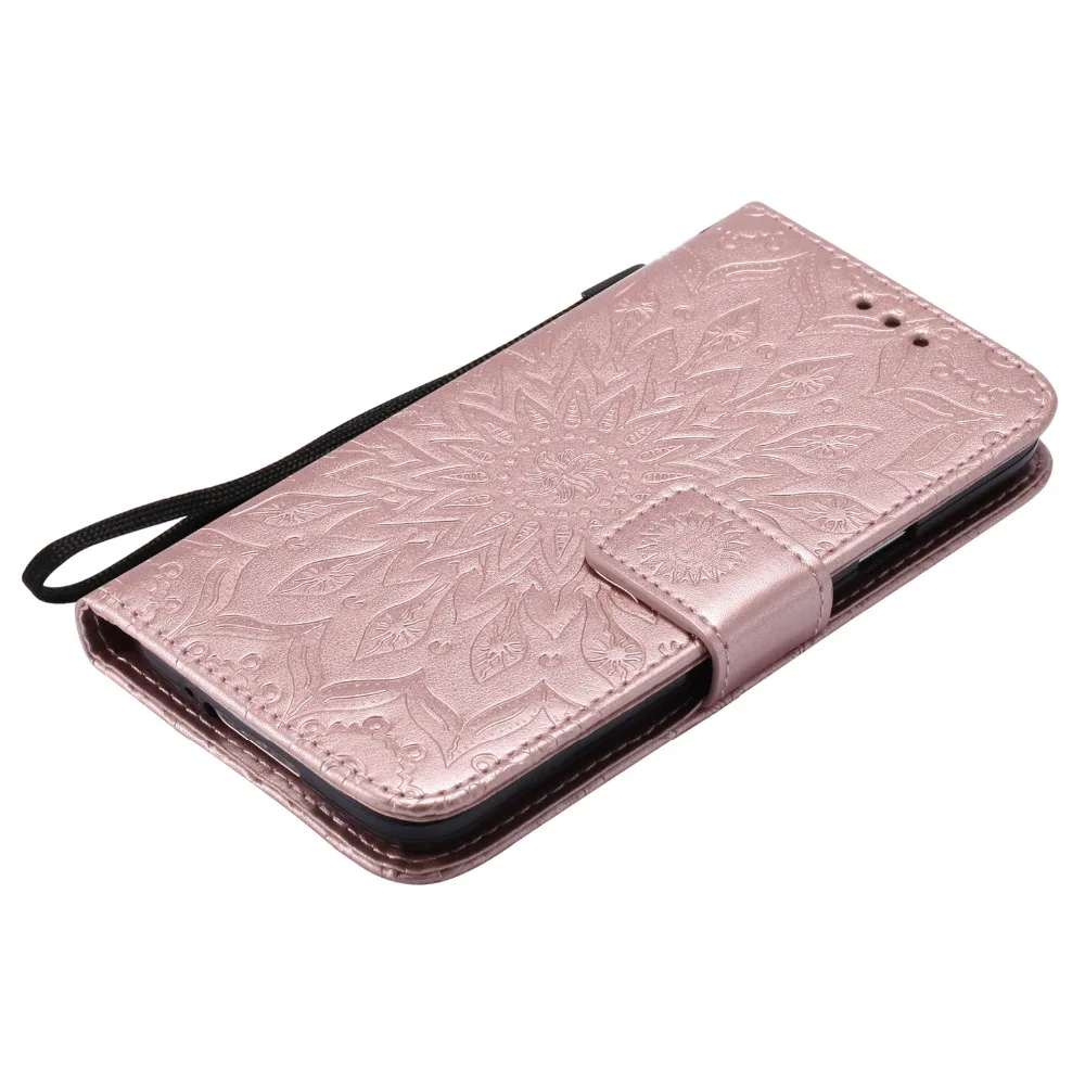 Чехол-книжка с подсолнухом для fundas LG Leon C40 H340 чехол для LG Leon 4G LTE C40 H340N H320 H324 чехол 4,"+ держатель для карт