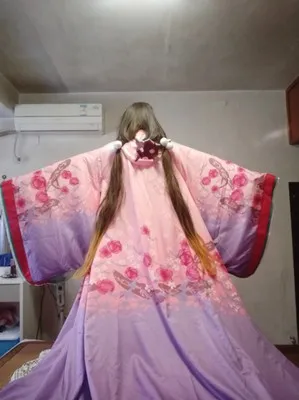 FGO Fate Grand Order Assassin Osakabehime кимоно юката Топы платье униформа наряд Аниме Косплей костюмы полный комплект