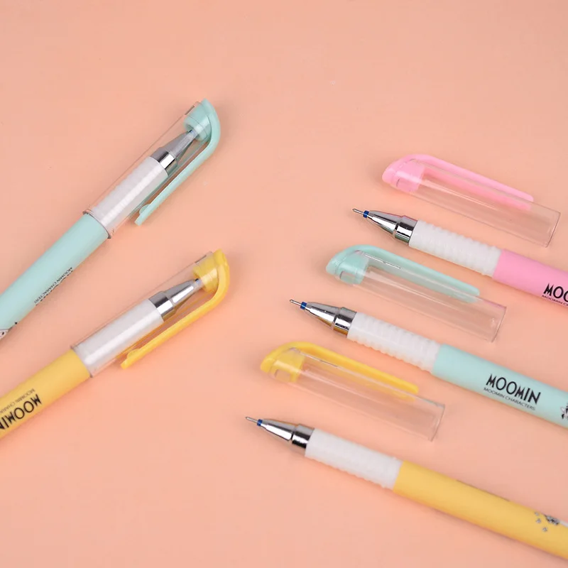 1pcs Kawaii office Erasable ballpoint pen cute hippo pattern school stationery Supplies Black ink 0.5mm Pen refill|Шариковые ручки| |
