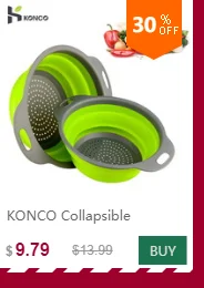 KONCO картофелеуборщик и картофелеуборщик, нержавеющая сталь картофелеуборщик с 3 сменными дисками ситечко для детского питания, картофелеуборщик и пресс