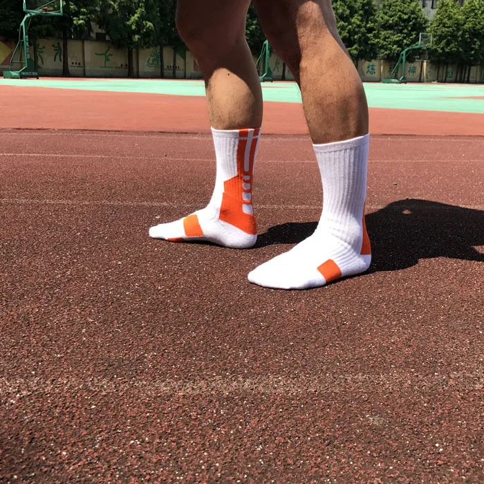 Moda Socmark брендовая хлопковая велосипедные носки для верховой езды Для мужчин Для женщин Открытый Спорт Бег носки для занятий Баскетболом, футболом Компрессионные носки