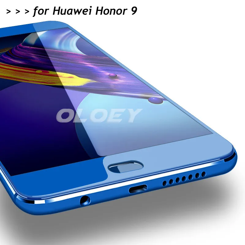 Для Huawei Honor 9 полное покрытие протектор экрана H закаленное стекло все покрывало