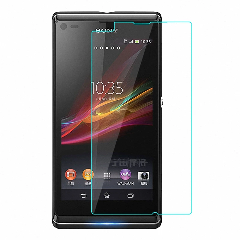 Для SONY Xperia L S36h C2105 закаленное Стекло Экран Защитная пленка для C2104 4 3 &quotСтекло