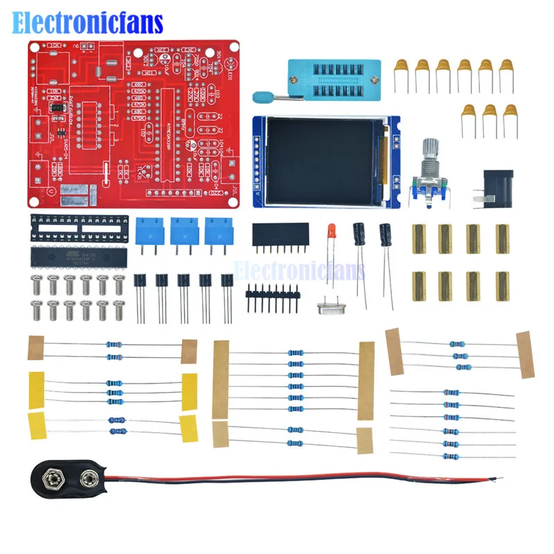 TFT GM328 Mega328 тестер транзисторов LCR метр генератор сигналов квадратной волны DIY Kit|diy