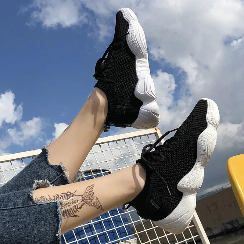 Женские кроссовки на плоской подошве YALNN белые низкие Zapatillas Mujer 2019|Женские и кеды|