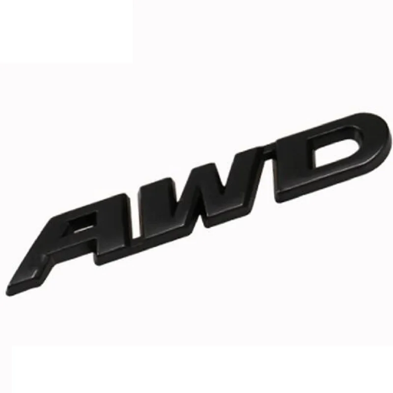 Хромированный автомобильный AWD логотип наклейка Задняя эмблема значок Подходит