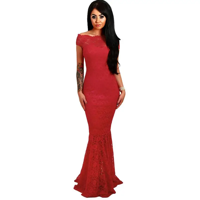 2017 Лидер продаж Для женщин Элегантный Кружево платье сексуальное с открытыми