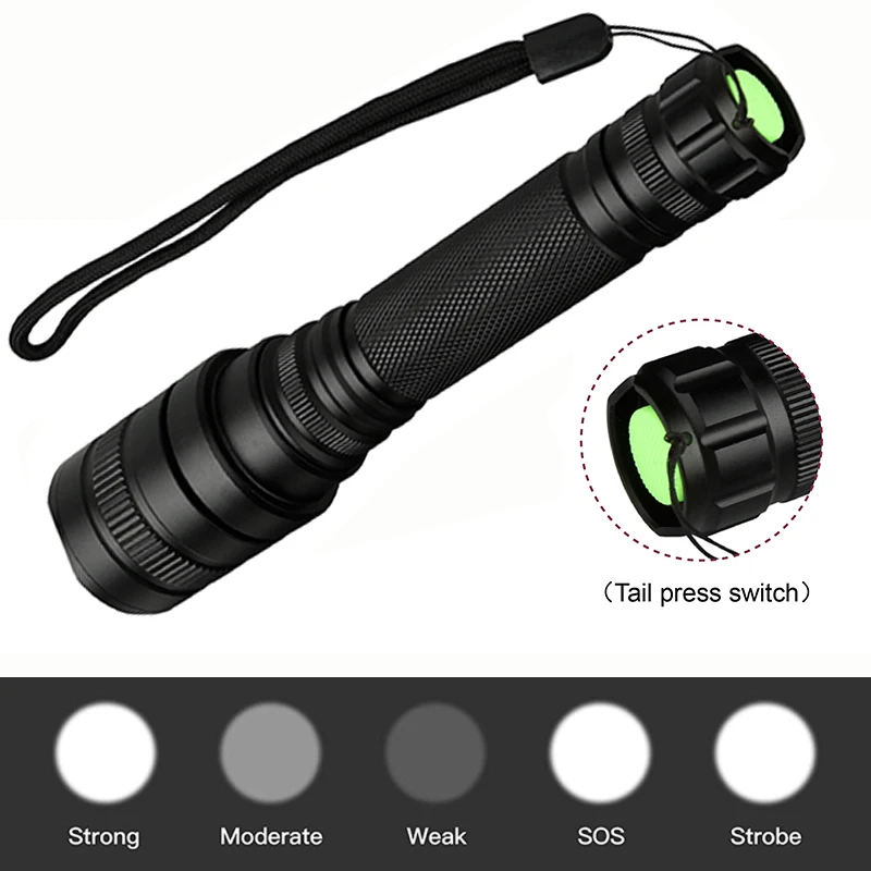 Litwod Z20 XHP70.2 XHP50 zoom Тактический мощный светодиодный фонарик Фонарь для