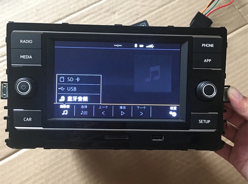 Carplay MQB 6," MIB Системы радио автомобиль VW Passat B8 Гольф 7 MK7 7,5 5GG 035 280D 5GG035280D