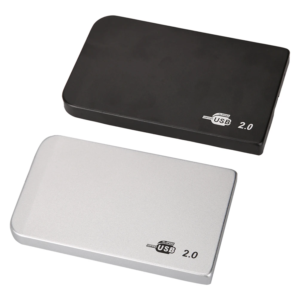 Внешний корпус USB для IDE, чехол для жесткого диска HDD, 2,5 дюймов, USB 2,0 IDE, 500 Гб-2 ТБ, ультра тонкий чехол для мобильного жесткого диска