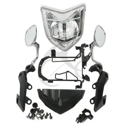 Фара для мотоцикла комплект фар головной свет в сборе 2007-2008 YAMAHA FZ1N 2006-2009
