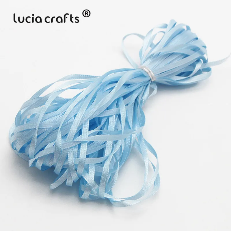 Lucia Crafts 3 мм рождественские атласные ленты для упаковки одежды отделочная лента