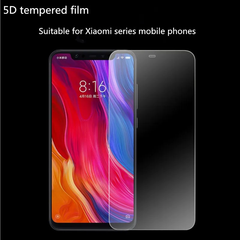 Защитная пленка Xiaomi5D из закаленного стекла для Xiaomi Redmi Note 5 5A 7 Redmi 4X 5A6A, Защитное стекло для Redmi 5 Plus 6 Pro