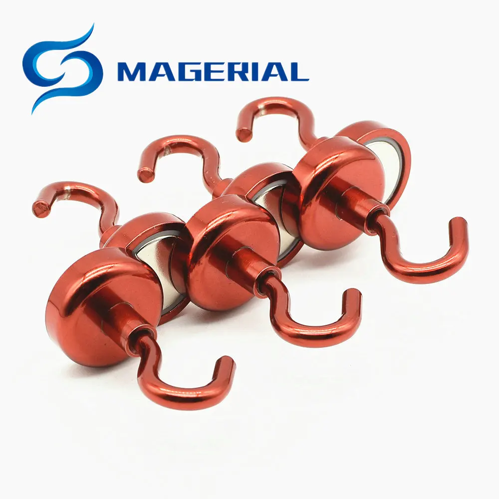 2PCS Magnet Hook Door Organizer Diameter 25mm Magnetic Pots Coat 1&quot Dia. Strong for Home Kitchen Utensils Hanger 7 Colors|Магнитные