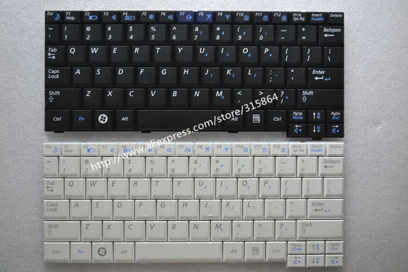 

US New laptop keyboard for samsung NP NC10 ND10 N130 N128 N140 N108 N110 N130 English