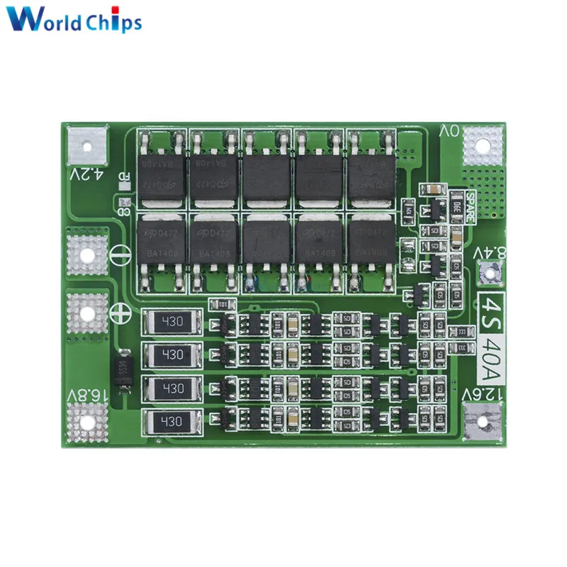 3 S 30A 60A 12,6 V 13,6 V полимерный литий-ионный аккумулятор зарядное устройство плата защиты BMS 3 серийный 12 V для сверлильного двигателя Lipo Cell