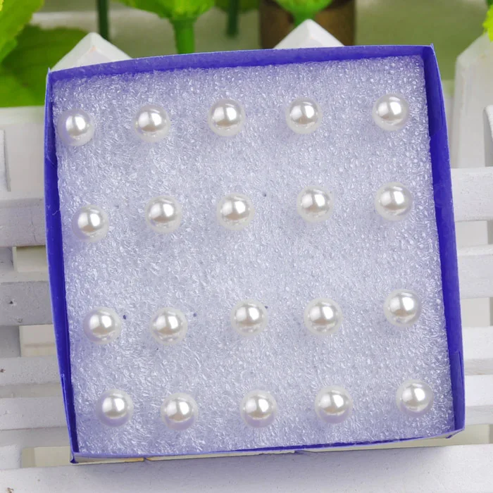 Женские серьги гвоздики с белым жемчугом 10 парт|ball earrings|pearl earringswhite pearl earrings |