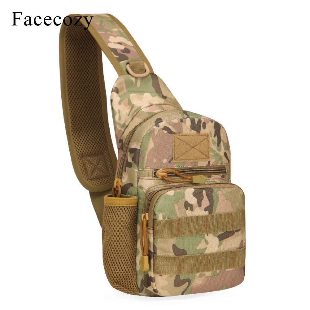 CP Camouflage Bag Новая сумка для рыбалки, сумка для чайника, Спортивная походная сумка, многофункциональная сумка для женщин и мужчин, тактический нагрудный рюкзак, 10л, сумки через плечо - Цвет: CP Camouflage Bag