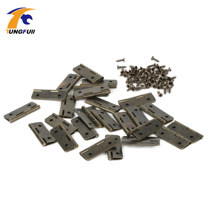 12 шт. Винтажные Ювелирные изделия из античной латуни|cabinet hinges|wooden box hingehinge furniture |