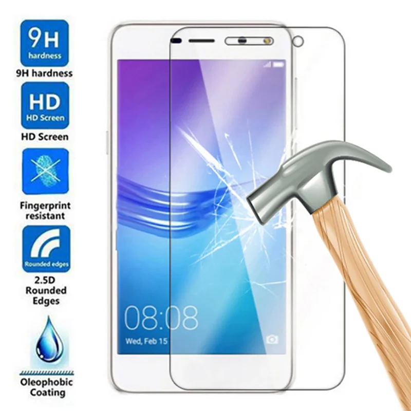 Для huawei y5 защитное стекло y5 закаленное стекло на huawey hauwei 5y y 5 Защитная пленка для экрана