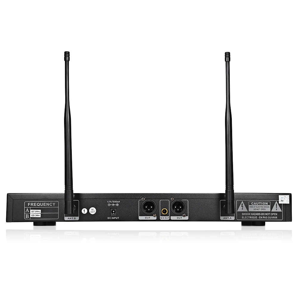 Mesuvida профессиональный беспроводной UHF микрофон система набор Портативный
