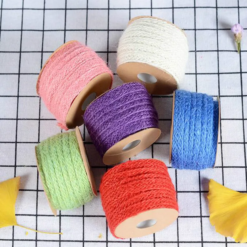 Шнур 100 м экологически чистый витой веревка высокопрочная нить текстильное