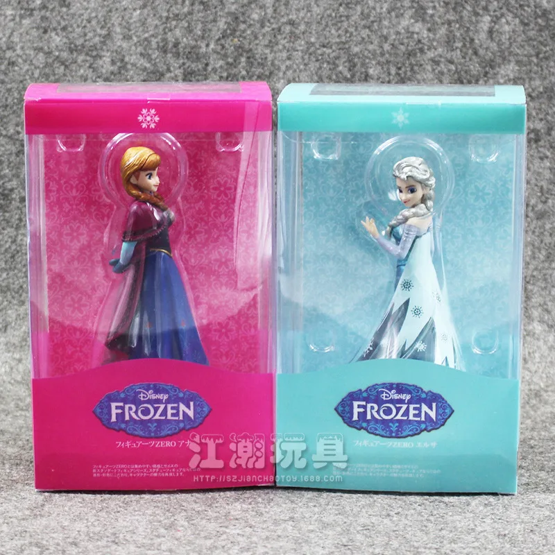 Disney Nendoroid принцессы Эльзы Анны ПВХ фигурку с коробкой Коллекция Модель аниме