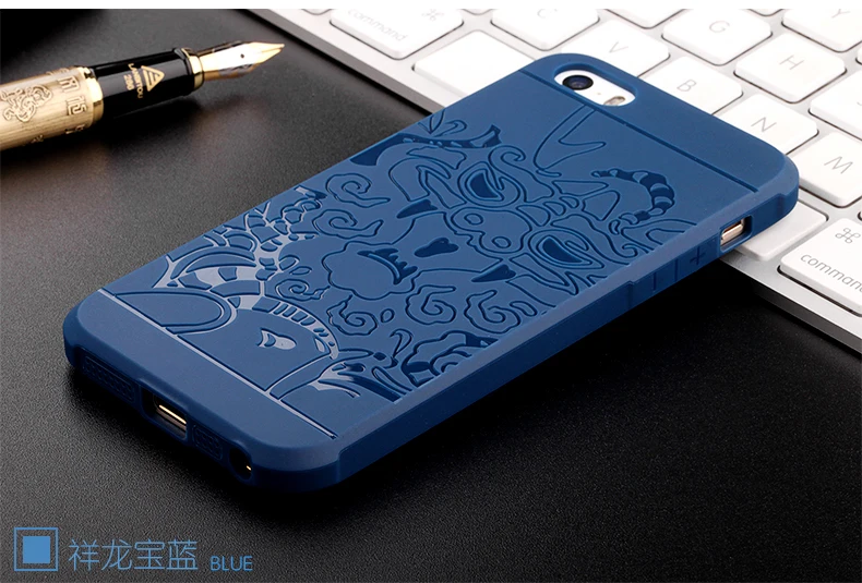Для iPhone SE Case Задняя Крышка Помощи антидетонационных Броня Кремния шкафы Apple Iphone