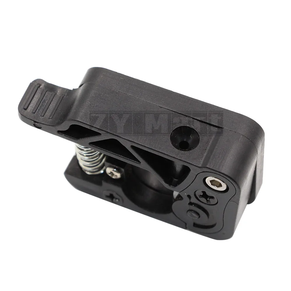 

New MK10 Extruder with 40 tooth Copper Gear Feed Extrusion 1.75mm 3D Printers Parts Left Right Arm Plastic Black Part