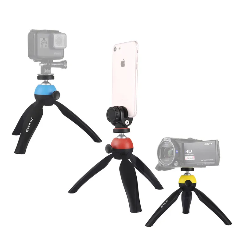 Новый мини штатив с держателем телефона для телефонов Iphone Xiaomi Samsung Android