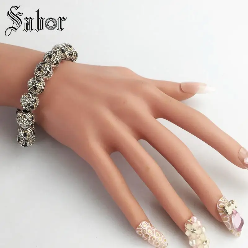 Аксессуары браслет с совами новинка 2020 серебряный цвет модные ювелирные изделия