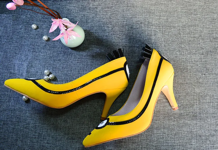 Женские туфли лодочки с острым носком на высоком каблуке|high heel shoes|heel shoespointed toe |