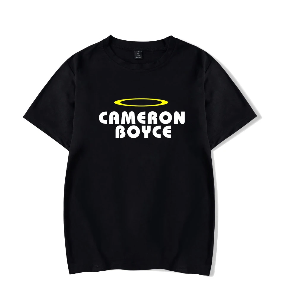 Cameron Boyce/Модная Повседневная Популярная футболка с принтом в стиле Кэмерон летняя