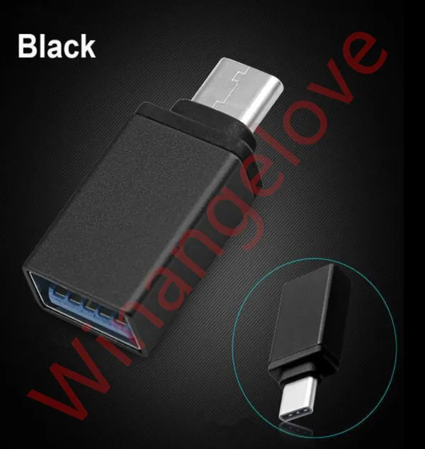 Winangelove цветной металлический USB C Type штекер 3 0 Женский адаптер конвертер OTG для lg pro