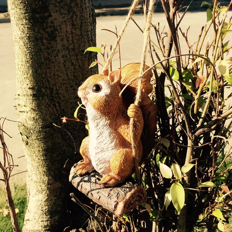 Милые украшения для сада в виде животных|Статуэтки и миниатюры| |