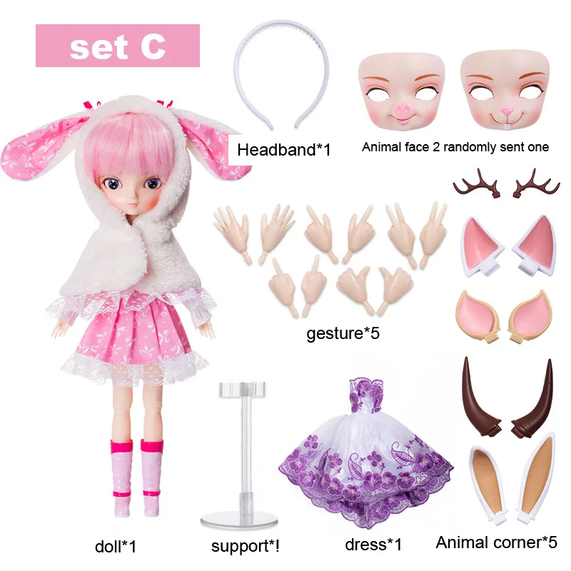 1/6 BJD 35 см куклы игрушки лол кукла игрушки для девочек реборн куклы лол куклы блайз кукла реборн oyuncak бжд куклы реборн блайз кукла куклы для девочек аксессуары для кукол куклы бжд монстер хай bjd куклы - Цвет: C SET