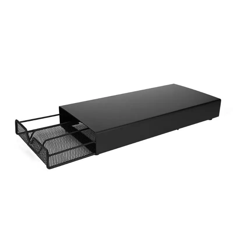 Holder30Pcs capsule С фильтром для кофемашины Nespresso ящик Вт, 30 Вт, 40/60 капсул Nespresso Кофе Pod подставка держатель Кухня металла полки организации ящик - Цвет: Holder30Pcs capsule