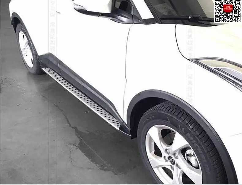 JIOYNG For TOYOTA C-HR CHR 2018 2019 Car Running Boards Auto Side Step Bar Pedals New Flagship Product | Автомобили и мотоциклы