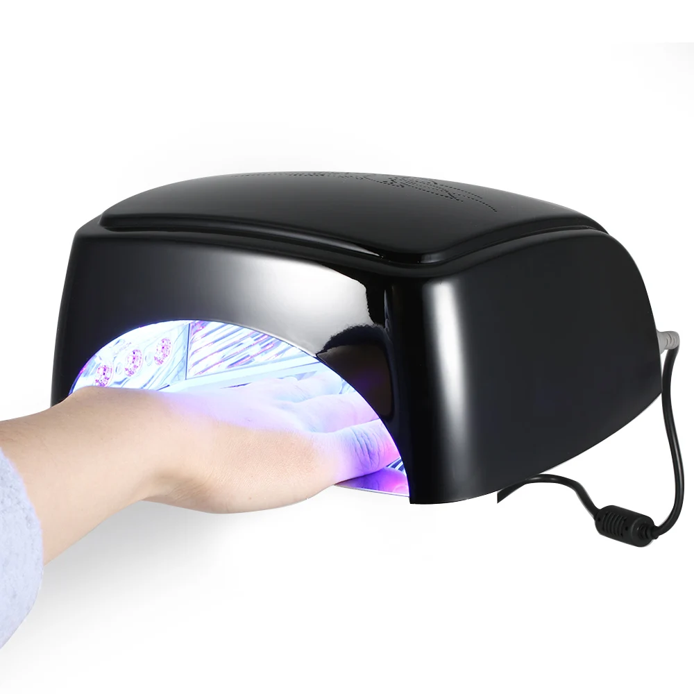 

New 60W UV Led Lamp Nail Dryer For All Types Gel 12 Leds UV Lamp for Nail Machine Curing 60s/120s Timer with Fan