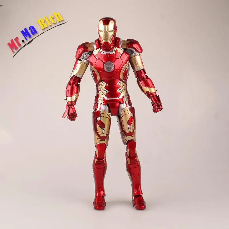 Супергерои Мстители 2 Возраст Альтрона Железный человек Mark Xliii 43hc ПВХ фигурка