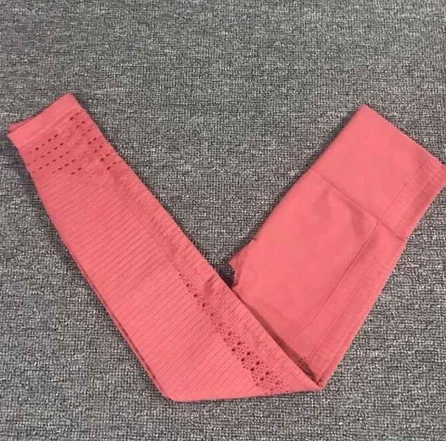 Red pants Цветной комплект из 2 предметов для йоги, Женский бесшовный спортивный бюстгальтер, топ для тренировок, мягкий бюстгальтер пуш-ап для йоги с леггинсами для спортзала, костюмы для фитнеса, комплект для тренировок - Цвет: Red pants
